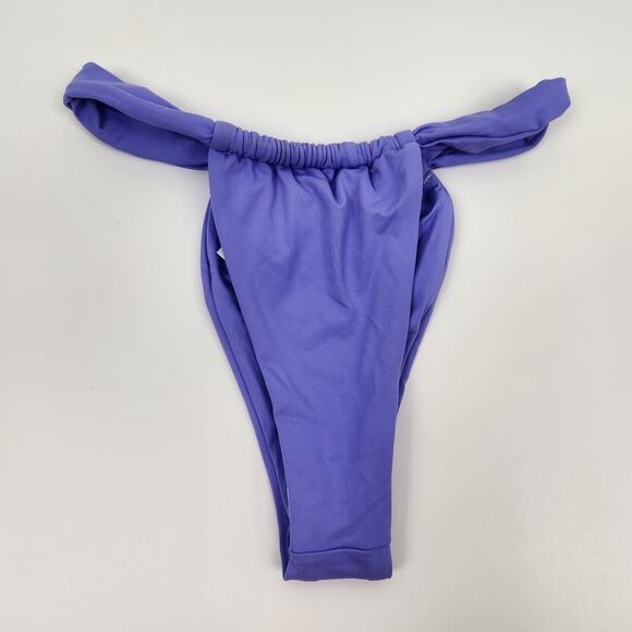 L*Space Gina Bitsy Bikini Bottom in Amethyst Purple Size XS NWOT - Picture 3 of 5